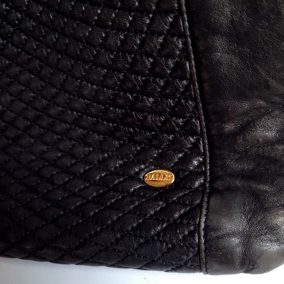 Bally Quilted Leather Handbag - Picture 2 of 10
